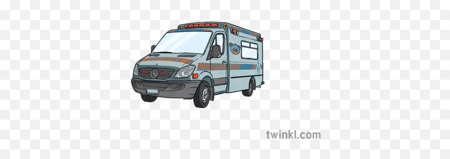 Teddy Ambulance Illustration - Twinkl Ambulance Png,Ambulance Png