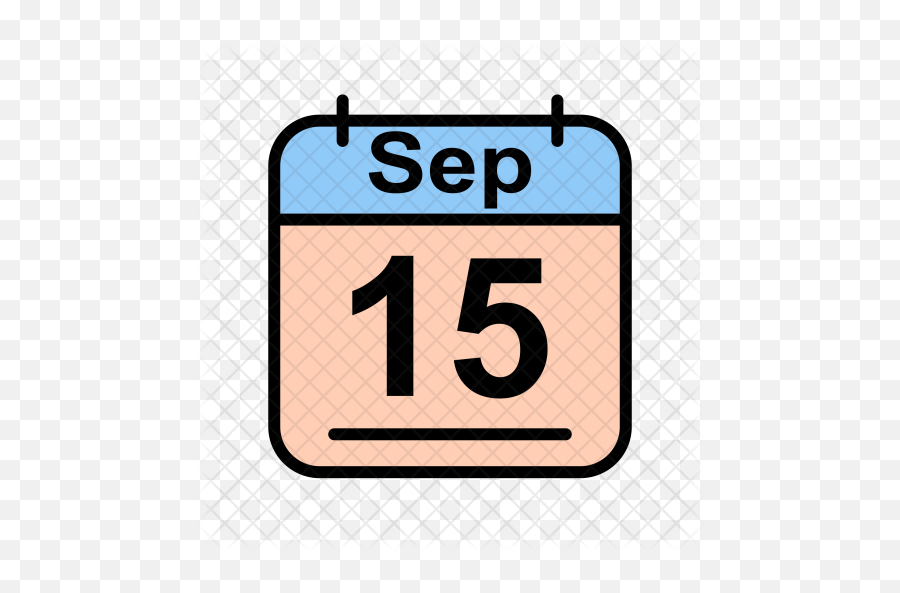 September Icon - Vertical Png,September Png