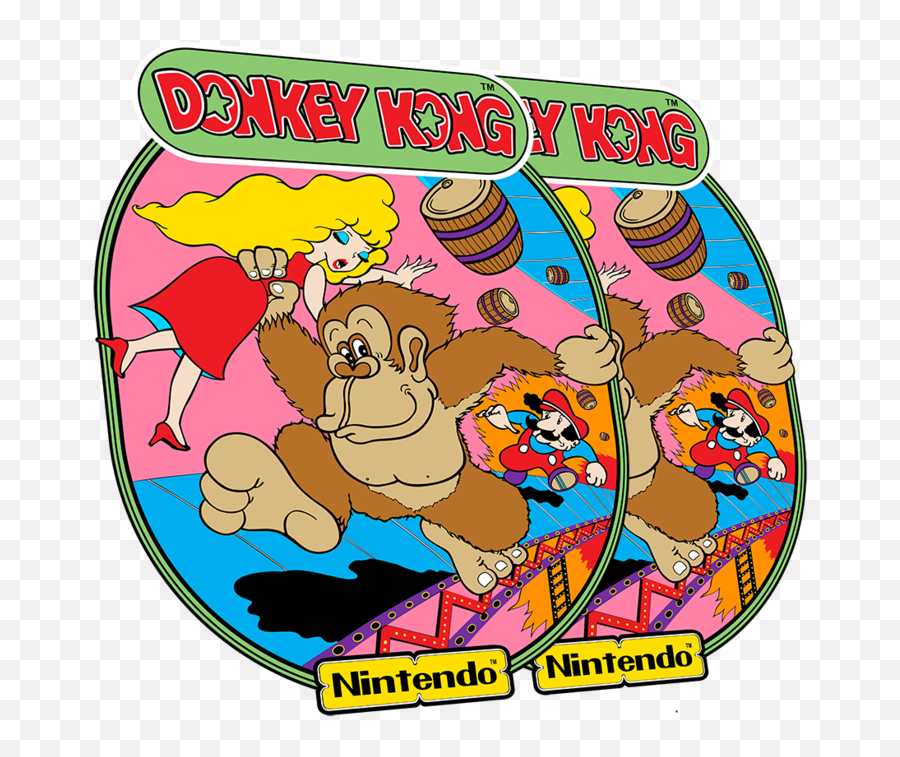 Donkey Kong Full Set - Donkey Kong Side Art Png,Donkey Kong Png