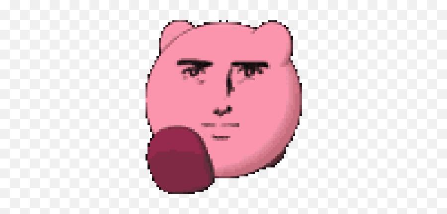 Just Posting Some Of The Transparent Pictures Iu0027ve Collected - Weird Kirby Png,Yaranaika Face Png