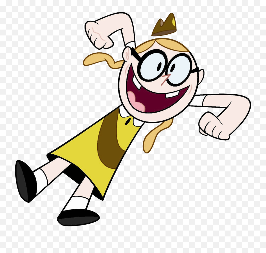 Download Hd Bessie Jumping - Bessie The Mighty B Transparent Bessie Higgenbottom The Mighty B Png,Barry B Benson Png