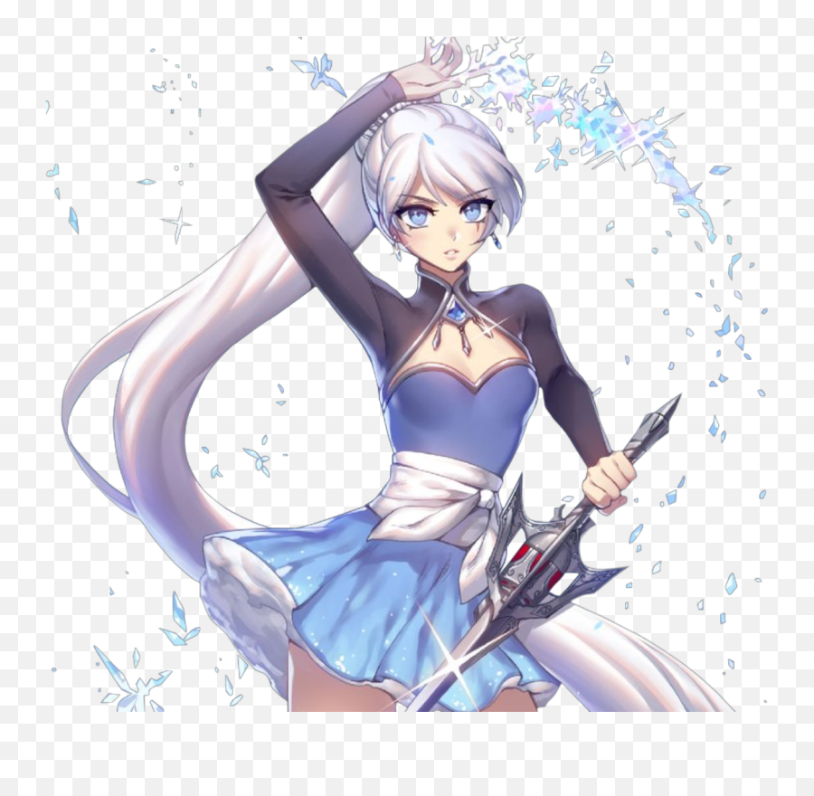 Weiss V6 Banner Artwork Transparent - Fictional Character Png,Rwby Transparent