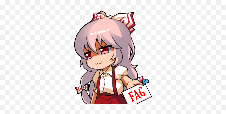 Anime Images Transparent Background Discord Emoji - Mokou Emojis For Discord Png,Discord Transparent Background