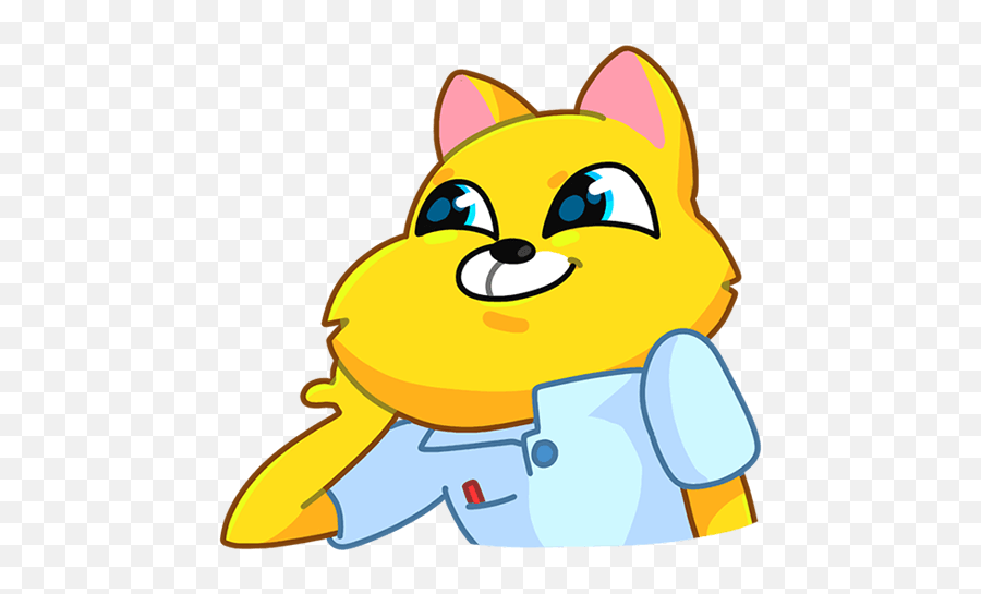 Vk Sticker 34 From Collection Cool Cat Download For Free - Happy Png,Cool Cat Png