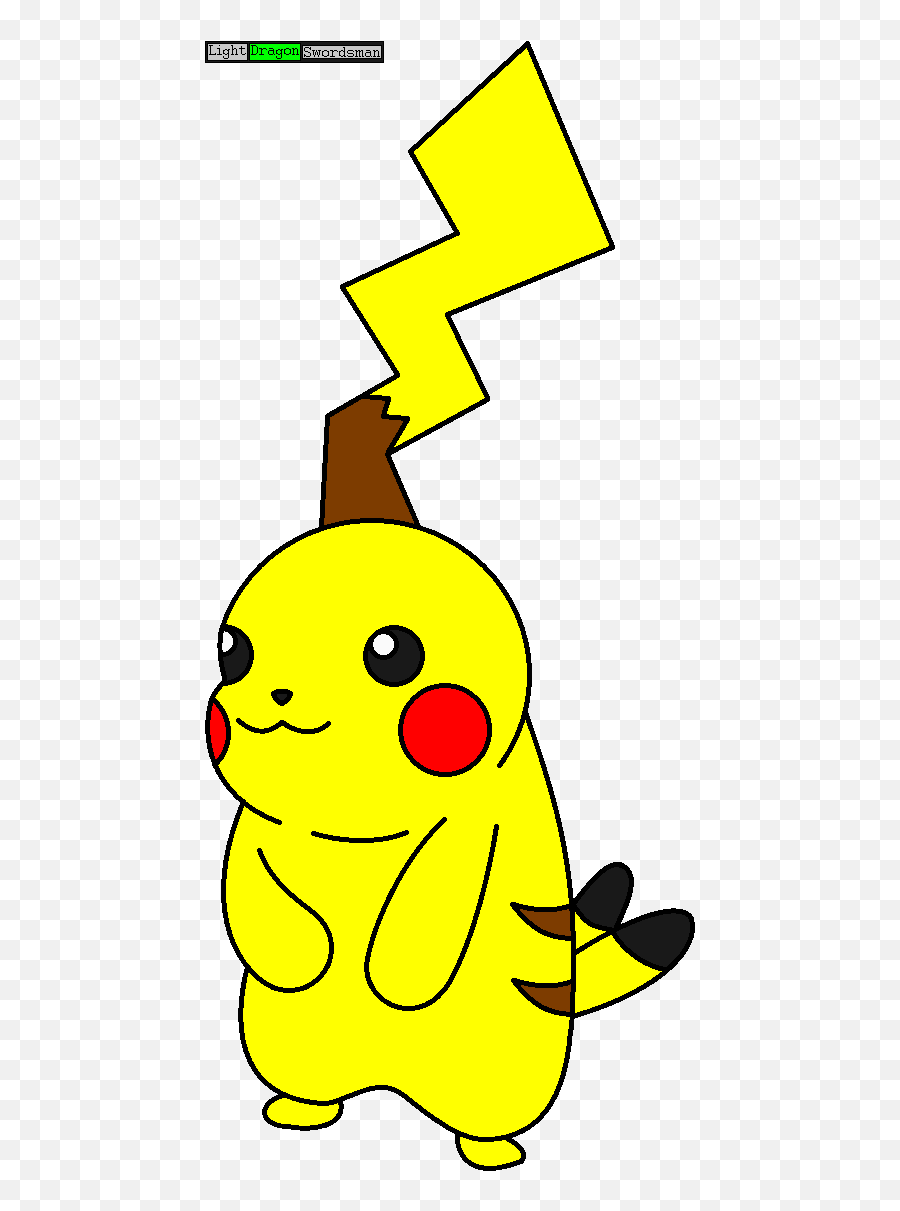 Glitched Pikachu Ibis Paint X To Ms - Ibis Paint Icon Cute Png,Microsoft Paint Transparent