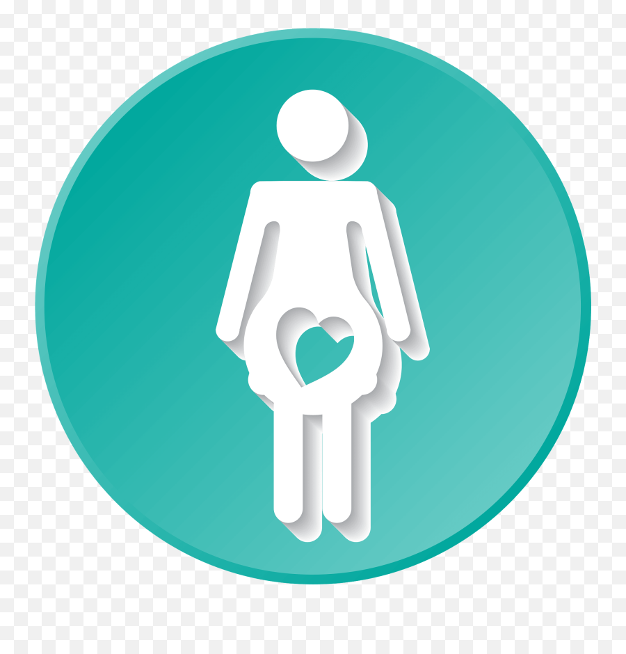 Pregnant Woman Sign Clipart Free Download Transparent Png - Circle,Pregnant Woman Png