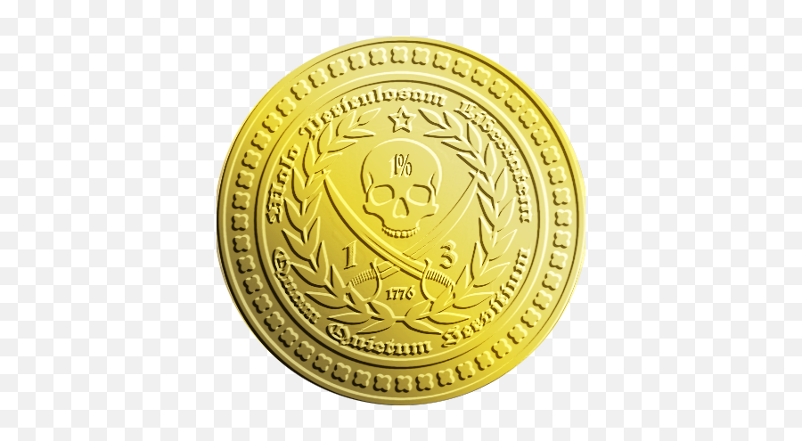 Svg Library Stock Coin Clip Pirate - Pirate Gold Coin Png,Gold Coin Png