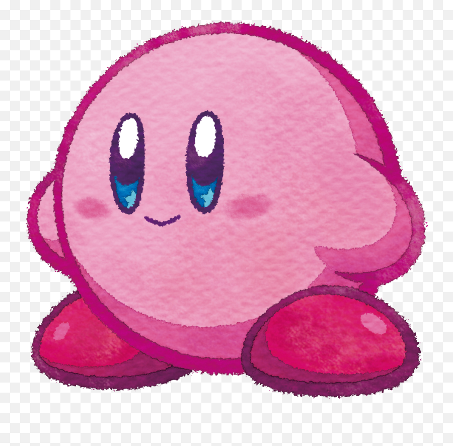 Kirby Face Png - Sad Kirby Mass Attack,Kirby Face Png