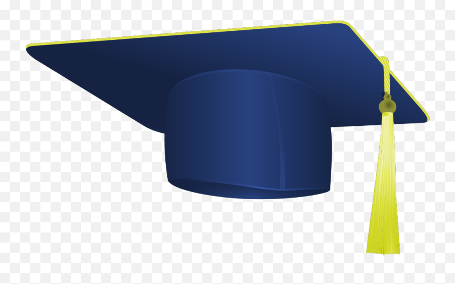 Navy Blue Graduation Cap Svg Clip Arts Download - Download Blue Graduation Cap Transparent Background Png,Graduation Cap Vector Png