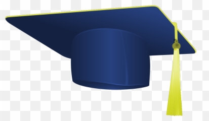 Navy Blue Graduation Cap Svg Clip Arts Download - Download Transparent Background png