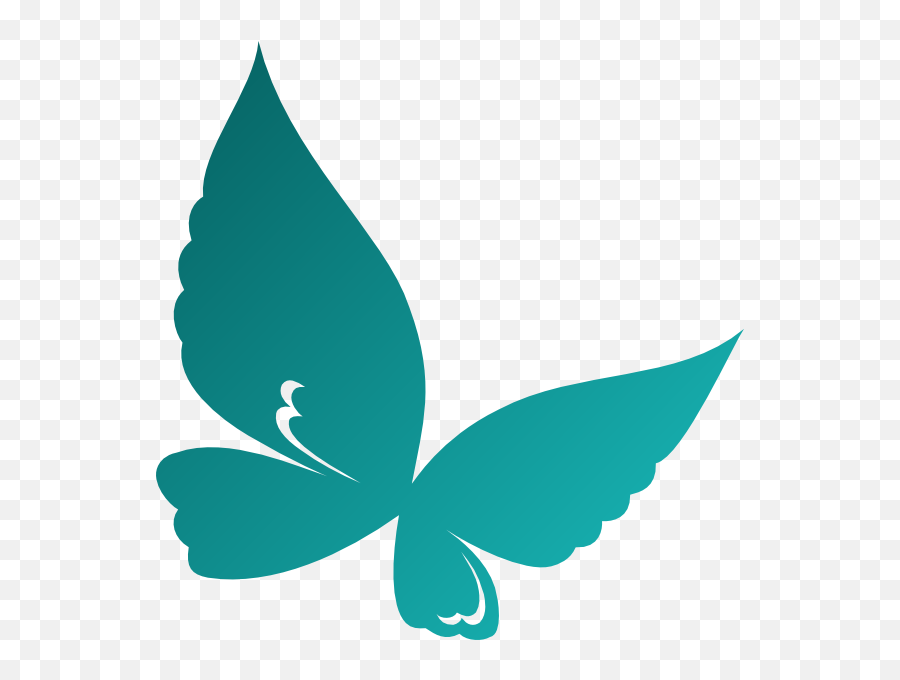 Butterfly Clipart Png - Turquoise Butterfly Clip Art,Butterfly Clipart Png