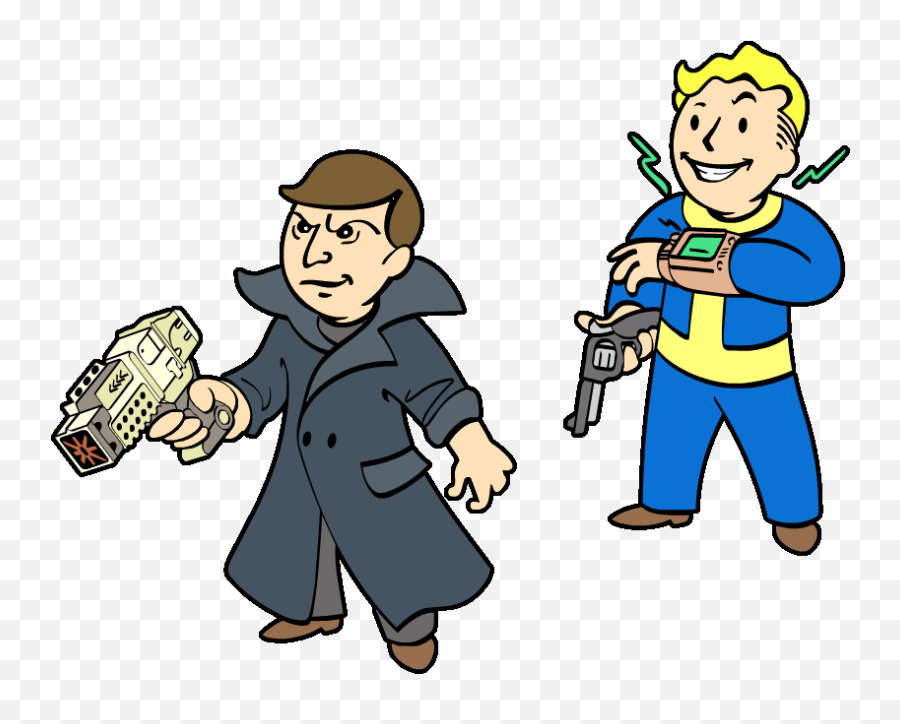 Can We Talk About The Art Of Vault Boy - Vault Boy Fallout 3 Png,Vault Boy Thumbs Up Png