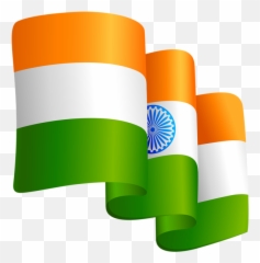 Png Clipart India Flag - Waving Of