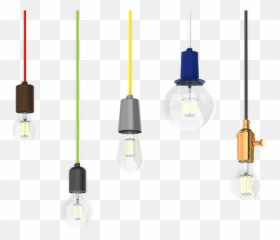 Decorative Socket Pendant - Incandescent Light Bulb Png,Icon Energy Bar Light