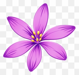 Flower Png Images Arts And Crafts Clip Art Purple - Blue Flower Transparent Background Clipart,Blue Flowers Png