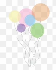 Download Hd Birthday Background Clipart 5 Buy Clip Art - Transparent Pastel Balloons Png,Balloons Transparent