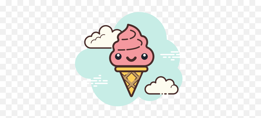 Kawaii Ice Cream Icon - Cute Disney Icon Png,Soft Serve Icon