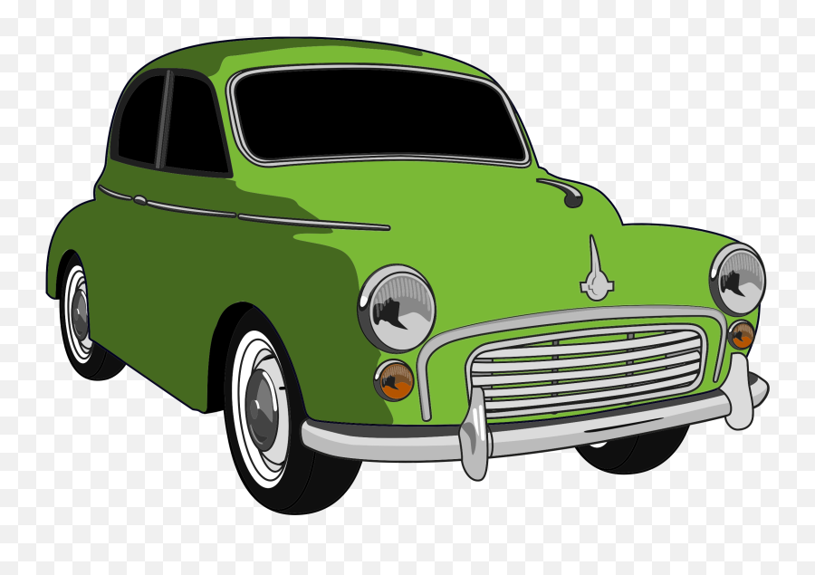 Green Car Png 6 Image - Green Cartoon Car Png,Classic Car Png