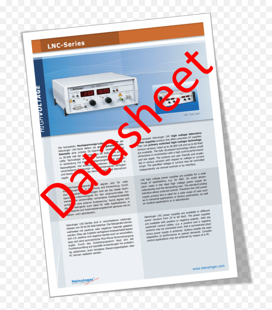 Bench Top Power Supplies - Horizontal Png,Datasheet Icon