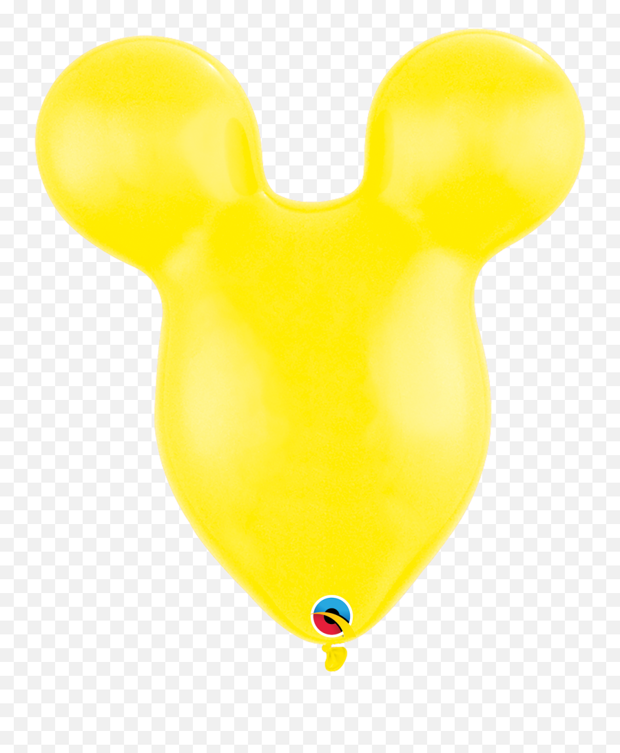5 X 15 Mouseheadears Shaped Qualatex Latex Balloons Mickey Mouse Clubhouse - Mickey Mouse Shaped Balloons Png,Mickey Mouse Ears Png