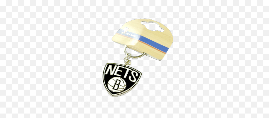 Nba Brooklyn Nets Keyring - Brooklyn Nets Png,Brooklyn Nets Logo Png
