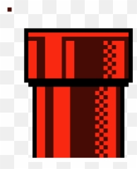 Mario Pipe Red - Transparent Mario Pipe Png,Mario Pipe Png