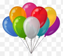 Globos De Fiesta Png Clipart - Full Size Clipart 1498237 Balloons Png,Fiesta Png