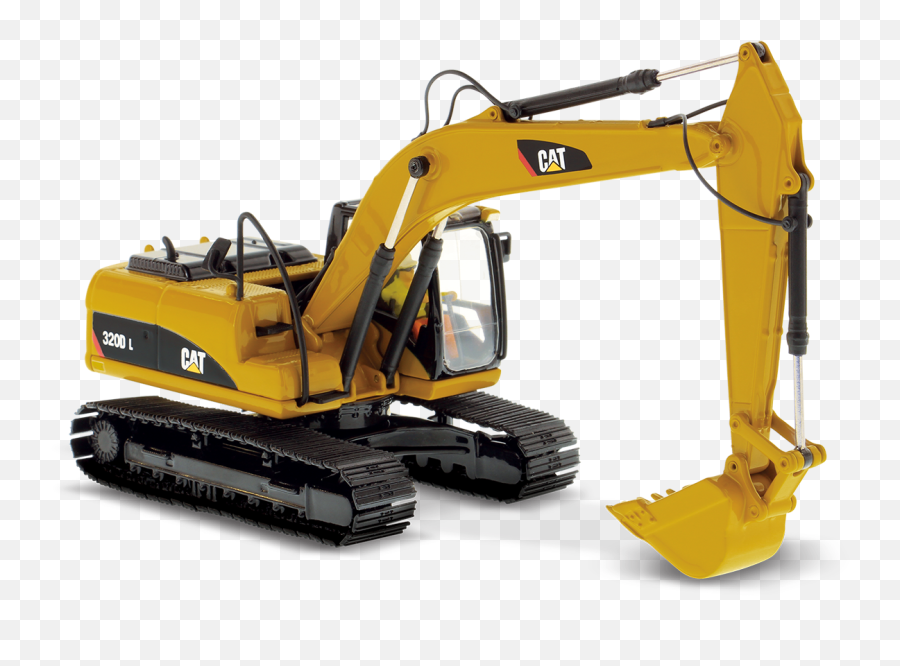 High Resolution Excavator Clipart Png Transparent Background - Excavator Caterpillar Png,Digger Icon