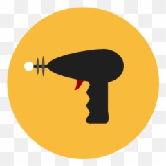 Gaming Weapon Blaster Gun Weapons Science Fiction Icon - png