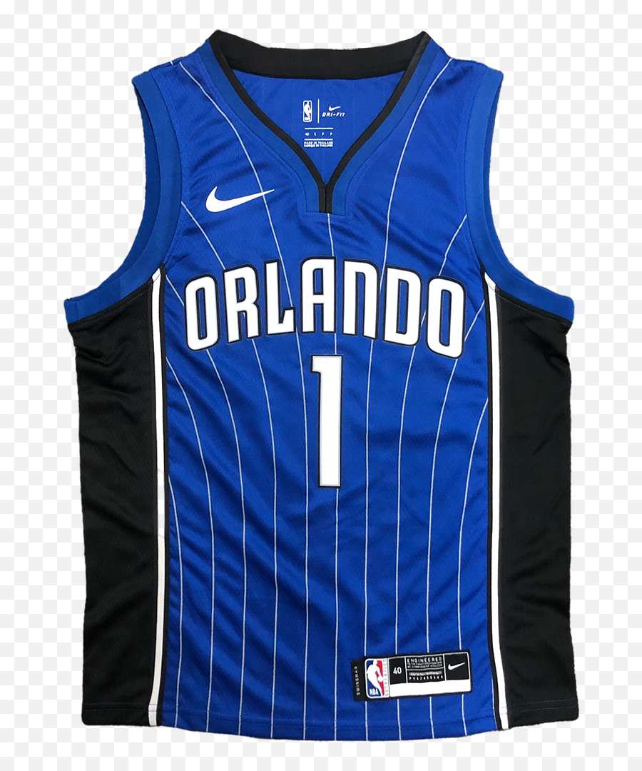 Menu0027s Orlando Magic Tracy Mcgrady 1 Nike Royal 202021 - Camisa De Basquete Orlando Magic Png,Nike Icon Woven