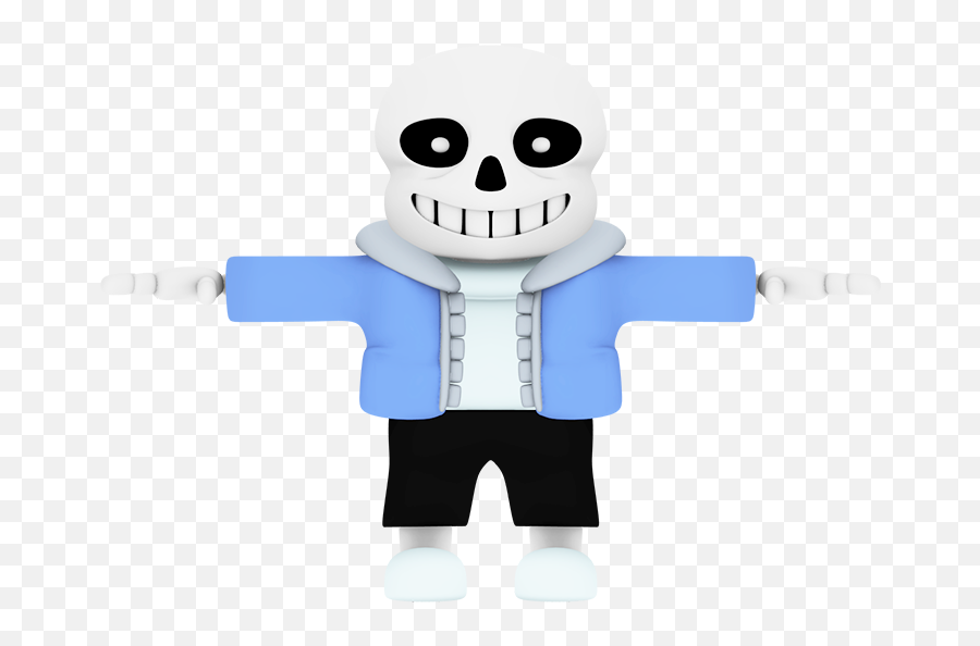 Custom Edited - Undertale Customs Sans The Models Resource Undertale Star Wars Battlefront 2 Png,Undertale Png