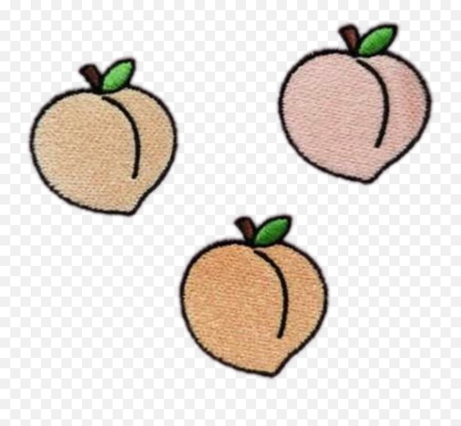 Peach Peachy Peaches Fruit Tumblr Patch - Peachy Png,Peaches Png