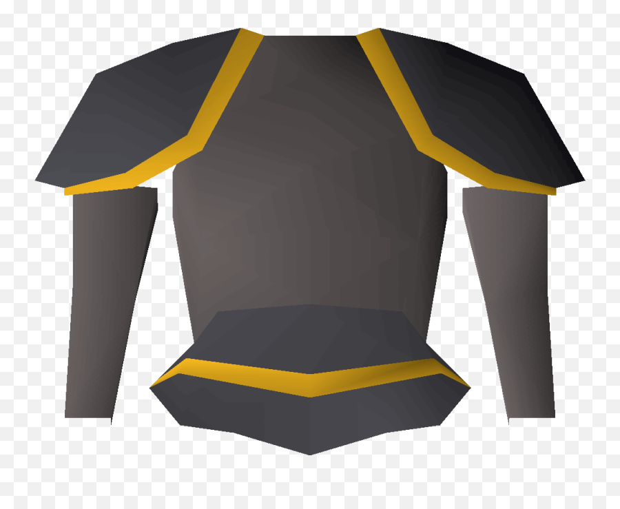 Iron Platebody - Rune Gold Trimmed Osrs Png,Gold Trim Png