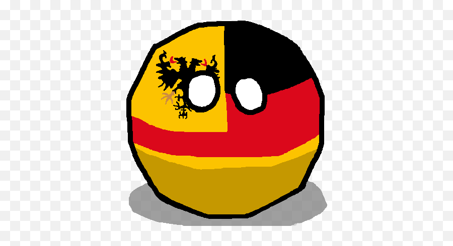 German Confederationball Polandball Wiki Fandom - Countryball Greece Png,Germany Png