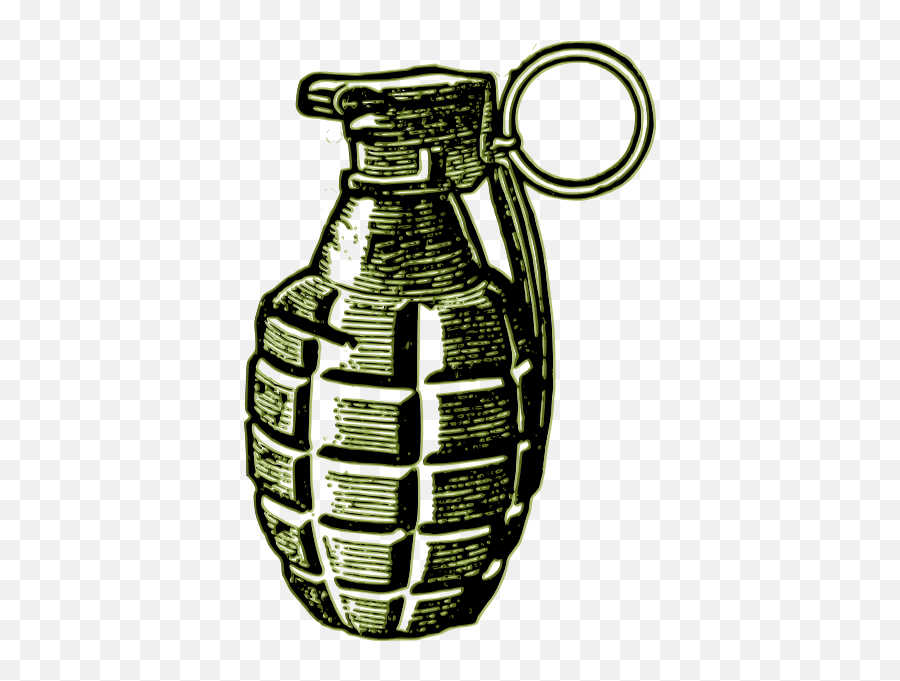 Green Grenade Free Svg - Grenade Clip Art Png,Grenade Transparent Background
