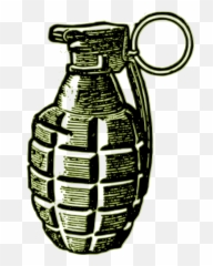 Green Grenade Free Svg - Grenade Clip Art png
