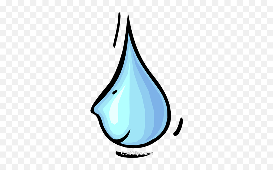 Water Drop With Face Royalty Free Vector Clip Art - Clip Art Png,Water Drop Clipart Png