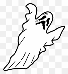 Download Halloween Ghost Png Hd - Free Transparent Png Scary Ghost Clipart,Ghost Png Transparent