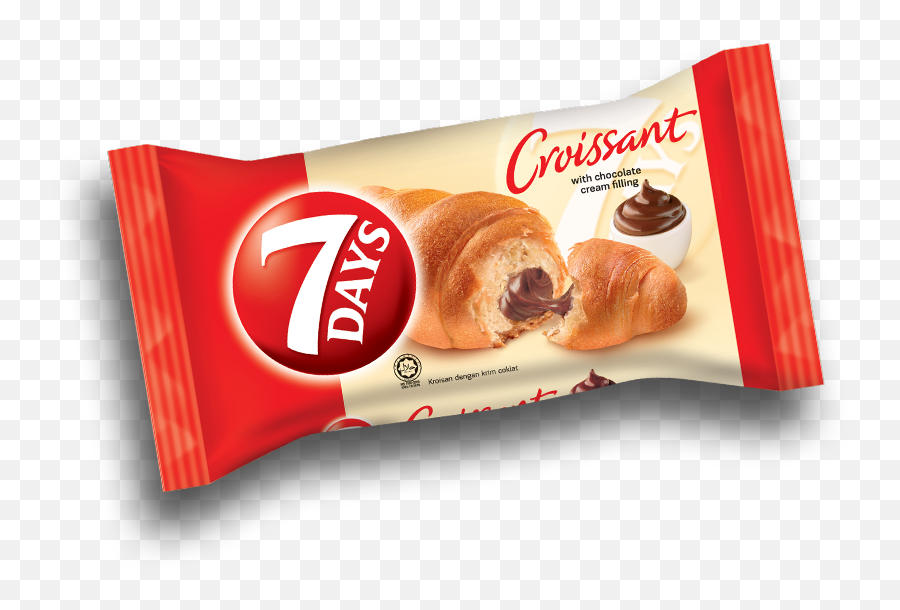 Bakery In A Bag - 7 Days Chocolate Croissant Png,Croissant Transparent Background