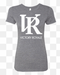 Download Hd Fortnite Victory Royale Womenu0027s Triblend - shirt Active Shirt png