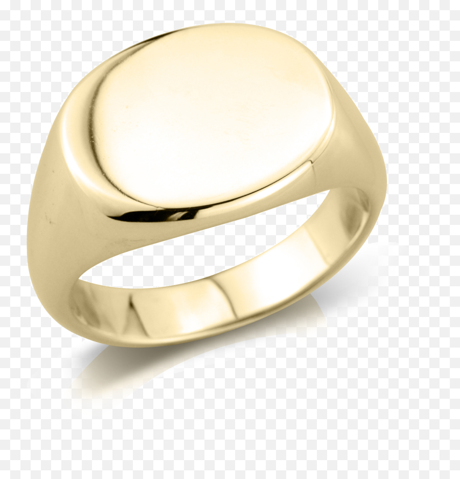 9ct Yellow Gold Signet Ring Landscape Oval - Ring Png,Life Ring Png