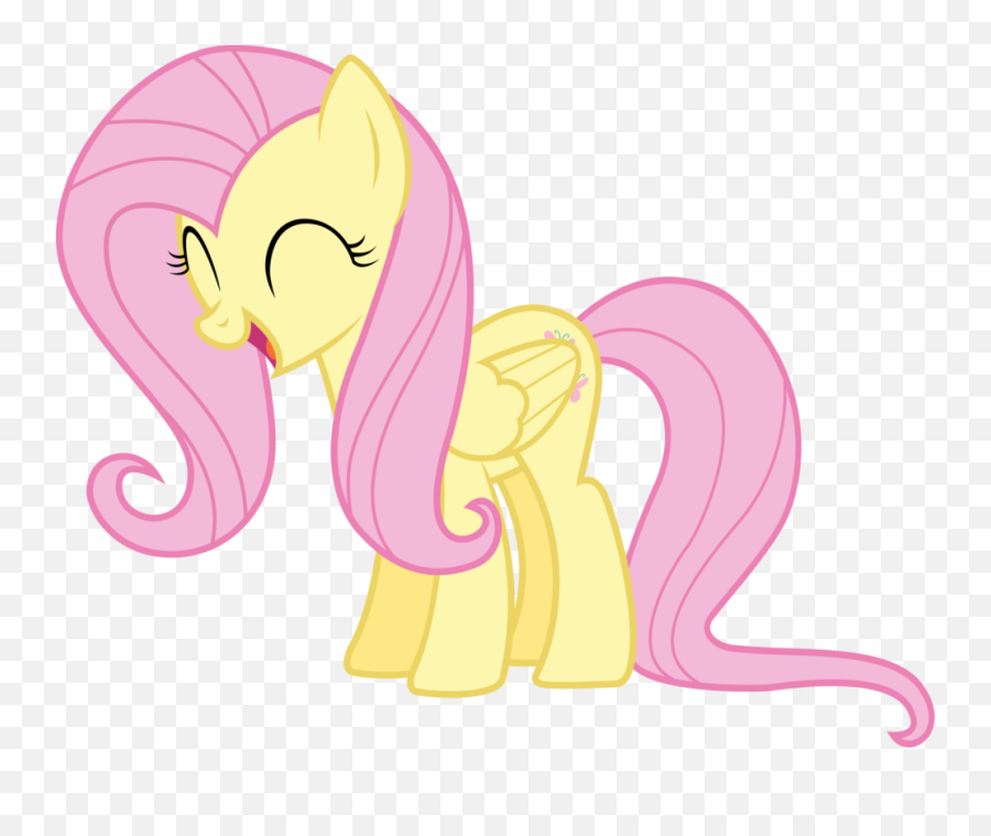 10 Rp - Wrath Of The Anti Fluttershy Happy Fluttershy Vector Png,Fluttershy Png