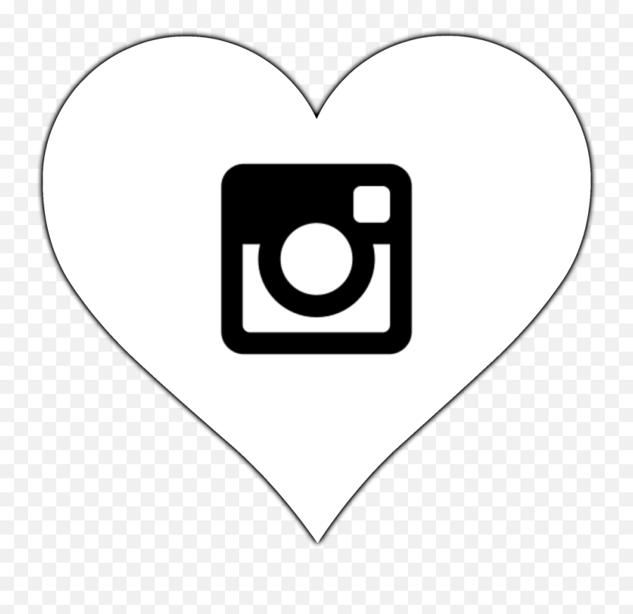 Instagram Clipart Heart - Transparent Background Social Icons Transparent Png,Instagram Heart Transparent