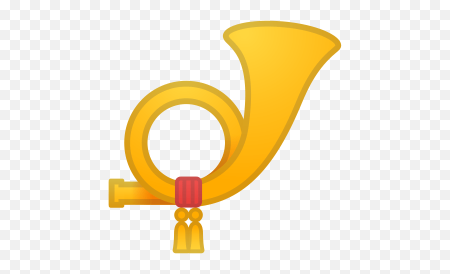 Postal Horn Emoji Meaning With Pictures From A To Z - Postal Horn Png,Bell Emoji Png
