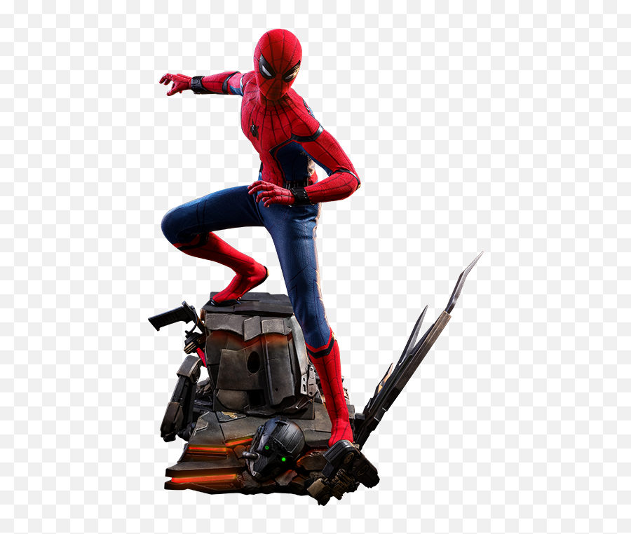 Spider - Man Quarter Scale Figure Png,Spider Man Homecoming Png