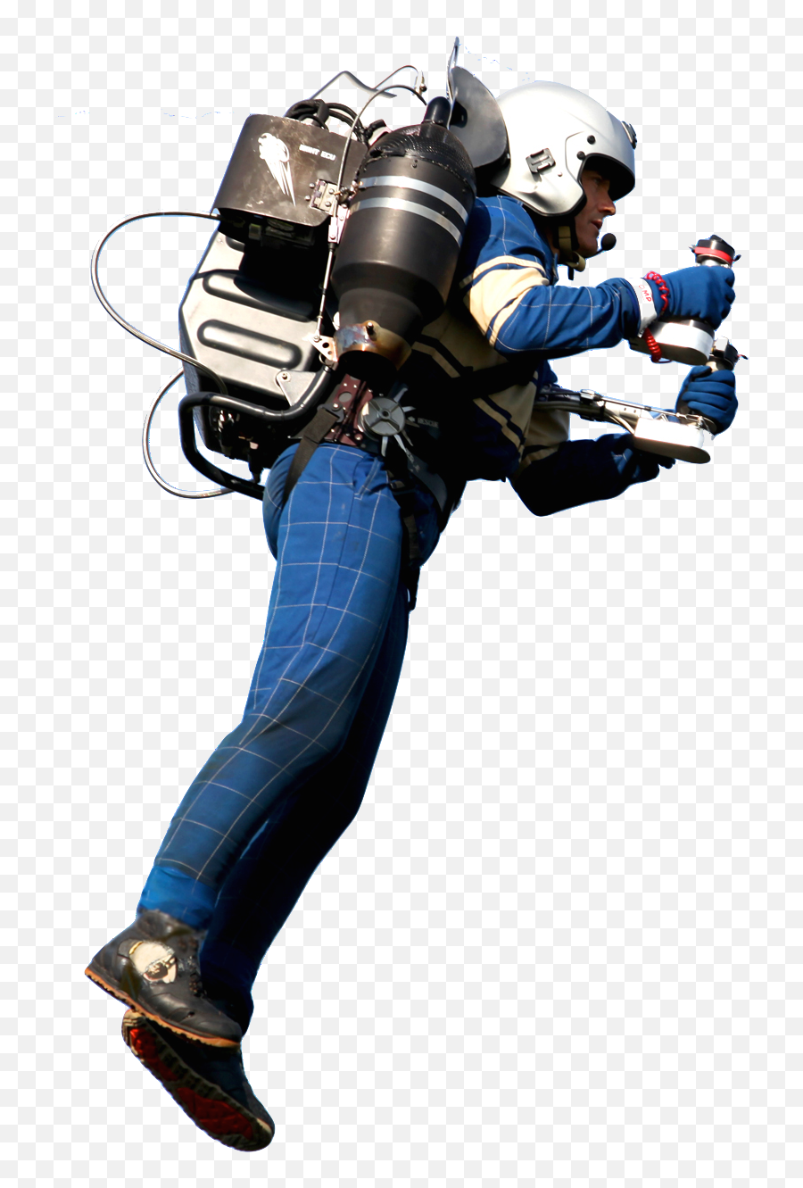 Guy With A Jetpack Transparent Png - Flying Jetpack,Jetpack Png