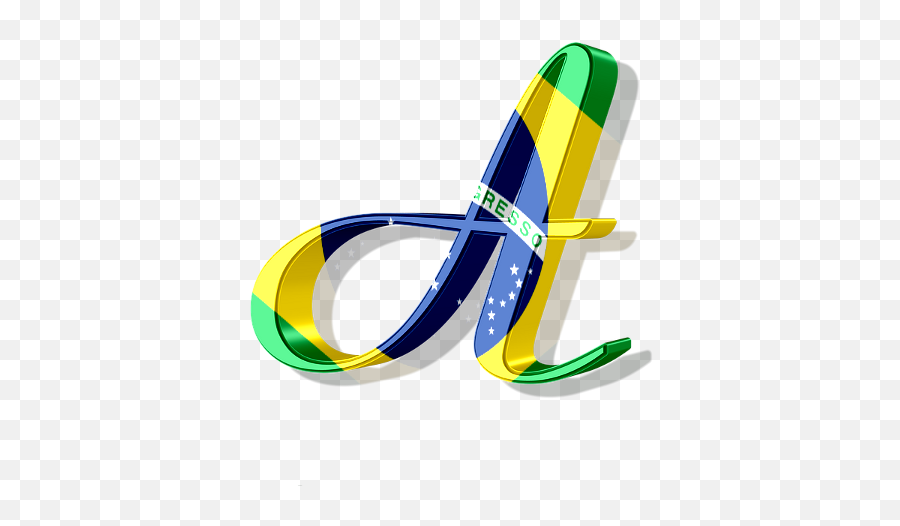 Alfabeto Bandeira Do Brasil Png - Letra É Bandeira Do Brasil,Bandeira Brasil Png