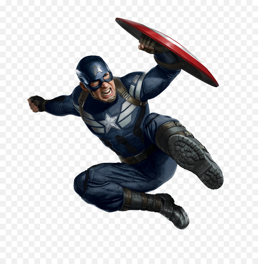 Captain America Png Hd - Captain America Winter Soldier Cartoon,Captain America Transparent Background
