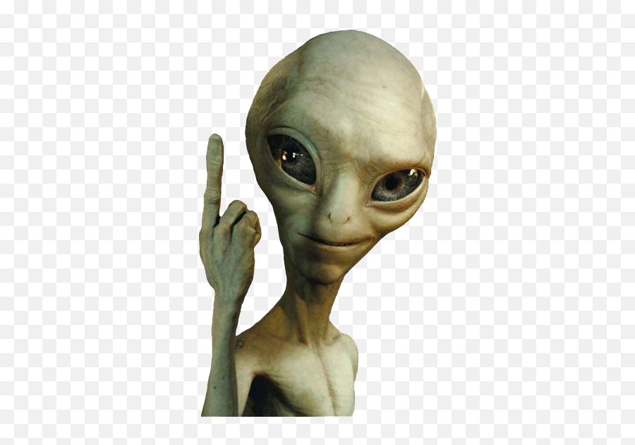 Alien Background Png Play - Paul Alien Middle Finger,Alien Head Png