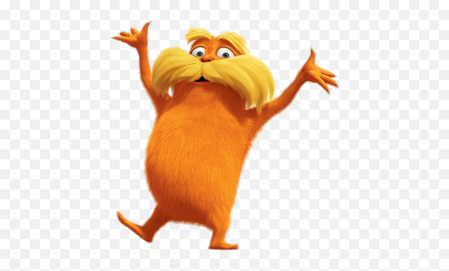 The Lorax Happy Transparent Png - Stickpng Lorax Dr Seuss Characters,Dr ...